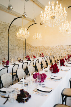 Potences métal couleur noire pour lustres